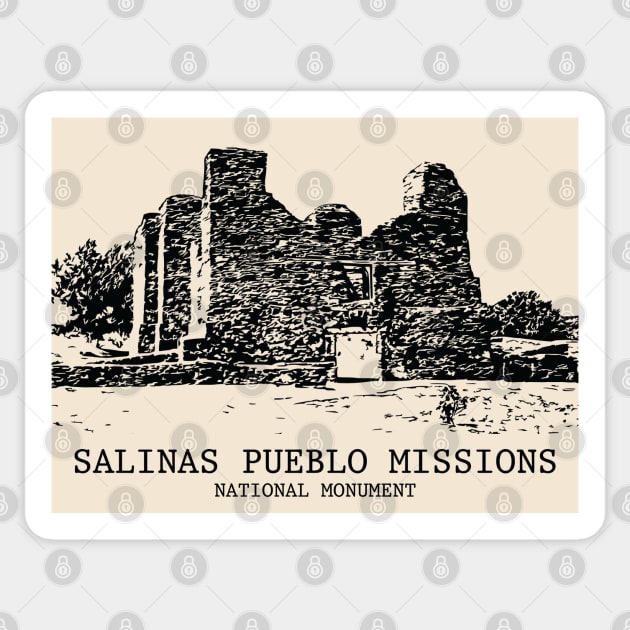 Salinas Pueblo Missions National Monument Sticker by Lakeric